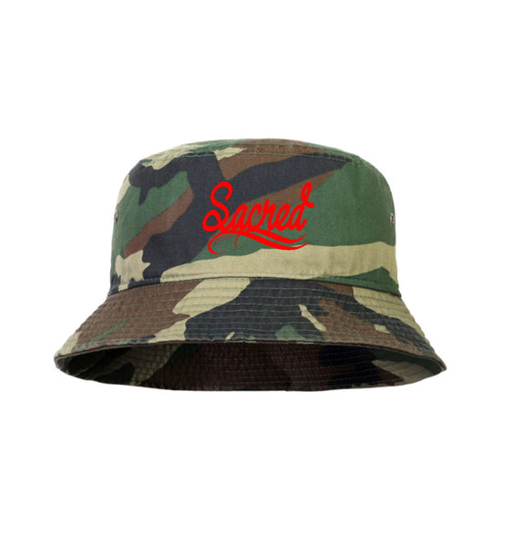 Sacred Camo Bucket | Red