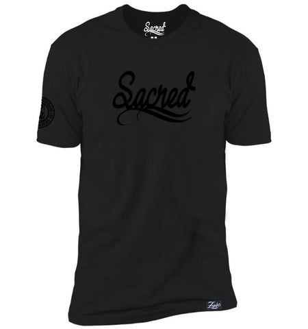 Sacred Solid | Black on Black